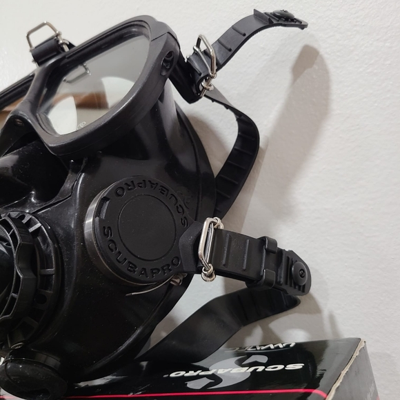 Scubapro full face mask black - Picture 4 of 10